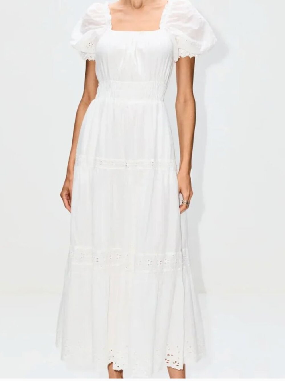 Trovata - Marguerite White summer dress - Size S - New with Tags